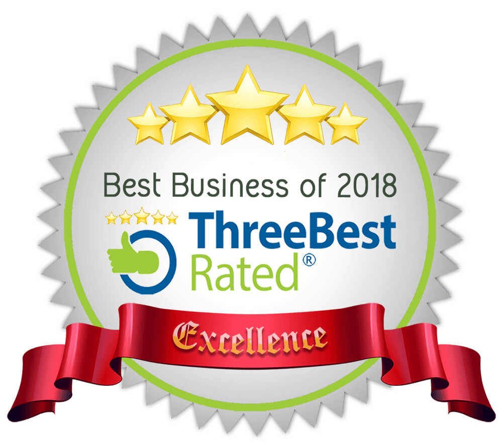 Three Best Rated - Best Business of 2018