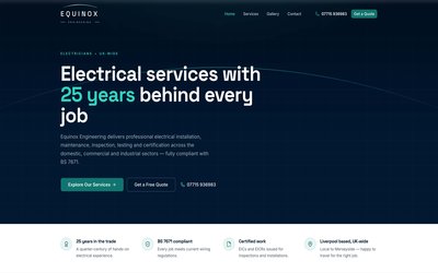 Launching Equinox Engineering: Brand and Website in Seven Days